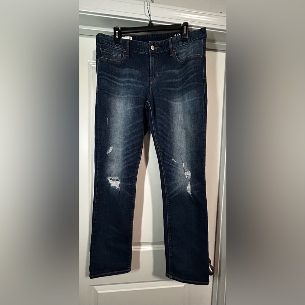 GAP Distressed Dark Blue‎ Women's Jeans-31R